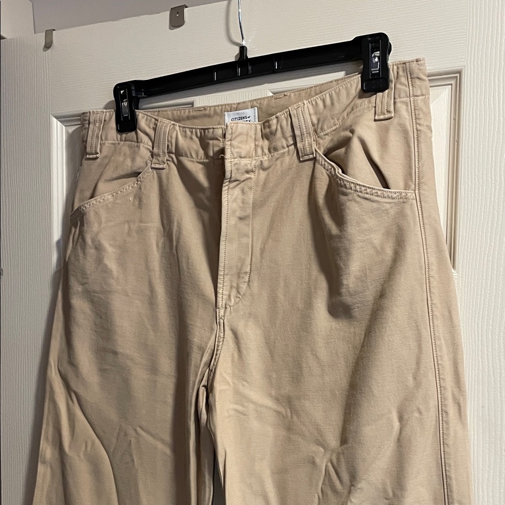Citizens of Humanity Light Tan Trousers
